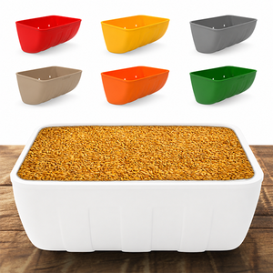 Bac d'alimentation en plastique pour manutention de matériaux, durable, léger, haute capacité, pour usage agricole - Product Image 3
