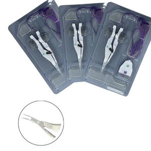 LigaSure LF1212 Scelleuse de vaisseaux jetable à mâchoires courbes petites, instrument chirurgical pour la chirurgie ouverte, usage médical hospitalier - Product Image 6