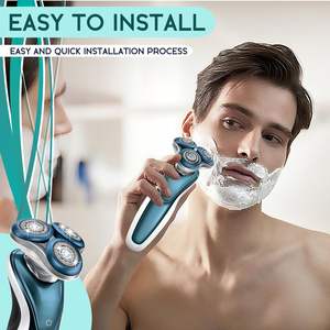 Cuchillas de Repuesto Triples para Afeitadora Eléctrica, Función de Afeitado Facial Completo - Product Image 2