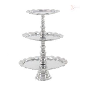 Base para Pastel de Metal Decorativa con Aspecto Premium, Agrega Elegancia a Mesas de Postres y Eventos - Product Image 5