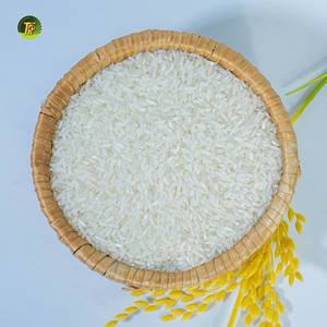 Arroz blanco de grano medio vietnamita de calidad premium, textura perlada, puro y elegante - Product Image 1