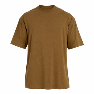 เสื้อยืดผู้ชายขนาดใหญ่พิเศษ หนัก 240/250/300 กรัม ผ้าฝ้าย 100% เนื้อหนา ทรงหลวม ไหล่ตก แบบเรียบ ไม่มีลาย แห้งเร็ว ระบายอากาศได้ดี - Product Image 2