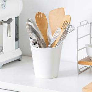 สีดำพิมพ์เครื่องปั้นดินเผาที่พักช้อนโลหะผู้ถือครัวสำหรับ spatulas ช้อนคีบมากขึ้น - Product Image 2