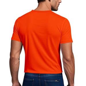 Camiseta de verano 260GSM para hombre, Camisetas básicas holgadas de manga corta a la moda coreana, camisetas sólidas, camiseta de gran tamaño Unisex - Product Image 5