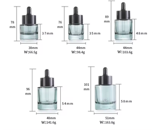 Emballage personnalisé en verre compte-gouttes pour cosmétique <span class=keywords><strong>Seum</strong></span> Flacons de 100ml 120ml 150ml avec bouchon à vis Flacons à pompe 30ml 40ml 50ml Vaporisateur de verre - Product Image 5
