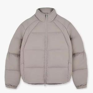 Chaqueta acolchada ultraligera de calidad para hombre, Parka con capucha empacable personalizada de tendencia, abrigo de invierno ligero con soporte calefactable, estilo informal - Product Image 5