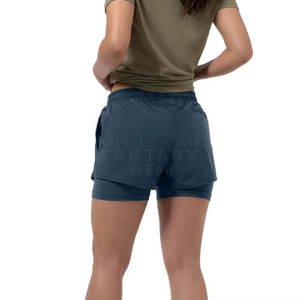 Short décontracté sans couture à taille élastique pour femmes, tendance 2026, vente en gros, best-seller - Product Image 4