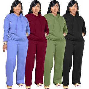 Conjunto de dos piezas de ropa informal corta de verano para mujer, chándal de manga larga, chándal, ropa de salón - Product Image 1