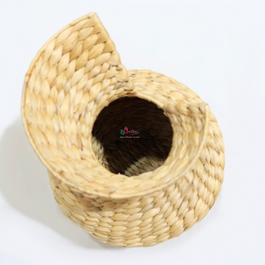 Artex Dong Thap Vase en jacinthe d'eau fait à la main Vases à fleurs tissés pour une décoration intérieure confortable et des expositions florales minimalistes - Product Image 6