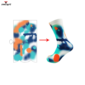 Calcetines Deportivos de Alta Calidad, Tecnología Jacquard, Spandex/Poliéster, Antideslizantes, Antibacterianos, Secado Rápido, para Correr - Product Image 5