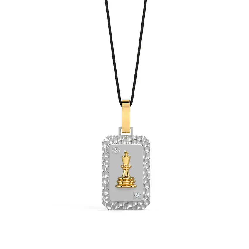 Charme-Hanhänger 1.4mm D-Farbe Moissanit-Diamantkette Initial Gold-Diamant-Einbaukette klassische Herrenkette