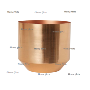 Maceta de forma redonda de tamaño personalizado, maceta de aluminio y plata de la mejor calidad para decoración del hogar y el jardín - Product Image 2