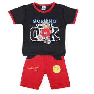 Traje de Manga Corta para Niño 1810 - Negro - Product Image 2