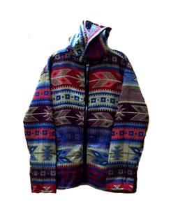 เสื้อแจ็คเก็ตขนสัตว์สไตล์โบฮีเมียนสำหรับทุกเพศ รุ่น GC-AP-157-D มีจำหน่ายในราคาที่เข้าถึงได้จากผู้ส่งออกและผู้ผลิตชาวอินเดีย - Product Image 1