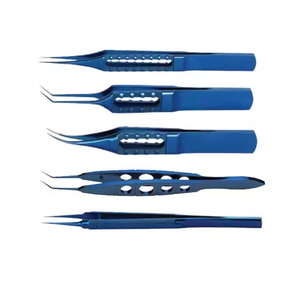 Juego de instrumentos de microcirugía, pinzas oftálmicas y herramientas de precisión para cirugía, instrumentos de Oftalmología certificados CE, venta al por mayor - Product Image 1
