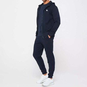 Nouveauté : Ensemble de survêtement deux pièces pour homme, idéal pour l'entraînement hivernal et le jogging, avec cordon de serrage, qualité supérieure, 100 % coton épais et écologique - Product Image 3