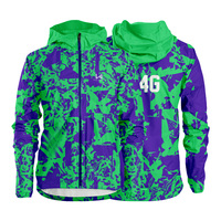 Chaqueta Ligera con Revestimiento de Primavera, Estilo 2025, 100% Nailon, Unisex, de Alta Calidad, con Capucha para Correr, Logotipo Frontal, Impermeable y Transpirable