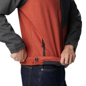 Service OEM Nouvelle Arrivée Vestes Softshell Homme Style Urbain Couleur Contrastante Imperméables en Polyester Style Urbain Homme Pakistan - Product Image 6