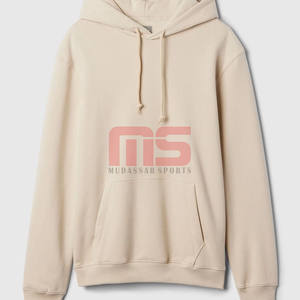 High Street Basics algodón mezclado hombres sudaderas con capucha logotipo personalizado pulóver ligero transpirable 100% algodón invierno Sudadera con capucha - Product Image 4