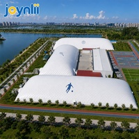 Dôme de football gonflable directement de l'usine pour installations sportives intérieures toutes saisons