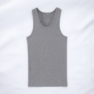 Débardeur en coton peigné tricoté, anti-rétrécissement, léger - Product Image 4