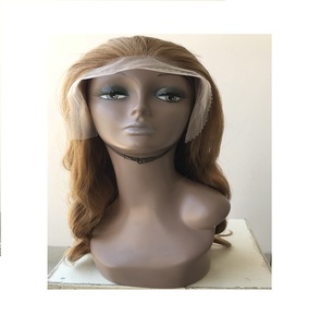 Wholesale Bulk Bundles 22 Inch Brazilian Coloured <b>Body</b> <b>Wave</b> Frontal Single Donor Remy Machine Double Weft Raw Hair Extensions - Product Image 1
