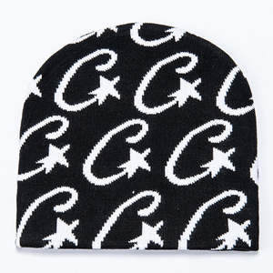 หมวกไหมพรมถักลายแจ็คการ์ดสุดฮิตปี 2026 สไตล์ Y2K ลายตัวอักษร แฟชั่นฮิปฮอป ใส่ได้ทั้งชายและหญิง เหมาะสำหรับธุรกิจ การเดินทาง ปาร์ตี้ และชายหาด - Product Image 4