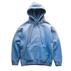 Premium Casual Men's Acid Wash Hoodie 100% Cotton Knitted Fabric Breathable Eco-Friendly Custom Fit for Stylish Everyday Wear - Product Image 3