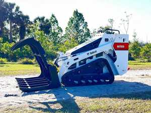 Prix pas cher Tracked MT85 Mini Skid Steer Loader Utilisé état d'origine Skid Steer loader chargeurs frontaux avec CE - Product Image 6