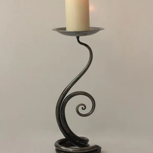 Mesa de hierro forjado negro decoración del hogar regalo sala de estar Metal portavelas boda fiesta evento Decoración - Product Image 1