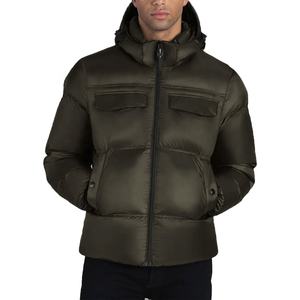 Chaqueta acolchada de invierno de Venta caliente Chaqueta acolchada de moda de manga larga cálida ligera con bolsillos - Product Image 1