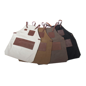 Delantal de Barbero Profesional de Cuero, Delantal Personalizado para Estilista, Chaquetas de Barbero para Corte de Cabello Hechas con Materiales de Alta Calidad - Product Image 6