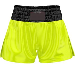 Pantalones cortos de Muay Thai de calidad superior logotipo personalizado sublimado puede ser transferencia pantalones cortos personalizados adultos Kickboxing pantalones cortos transpirables - Product Image 2