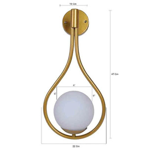 Sophisticated Wall <b>Lamp</b> a Perfect Blend of Light and Design Timeless Ceiling <b>Lanterns</b> a Classic Touch for Your Home - Product Image 5