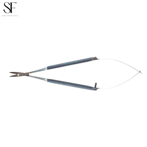 Meilleures Nouvelles Ciseaux Micro-Precision Personnalisés à Marque Privée, Droits, en Acier Inoxydable Tranchant, pour Esthétique et Chirurgie des Cuticules - Product Image 3