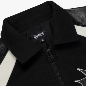 ชุดเบสบอลอเมริกันแบบปรับแต่งได้สำหรับผู้ชาย เสื้อแจ็คเก็ตวาร์ซิตี้บุขนแกะสำหรับฤดูหนาว เสื้อลำลองพิมพ์ลายปักพร้อมซิปและกระดุม - Product Image 6