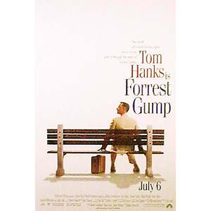 Forrest Gump Poster Offset Digital Printing Techniques Hanging Scroll Style Education Decoration Available <b>Vinyl</b> Canvas <b>Walls</b> - Product Image 1