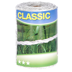 Filo Elettrificato Rotondo per Recinzione Classica Bianca Mt. 250 Fili 6 - Product Image 1