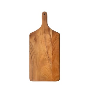 Tabla de cortar de madera de acacia de primera calidad, bloques de corte, tabla de cortar de madera clásica para cocina y servicio, precio de fábrica - Product Image 4