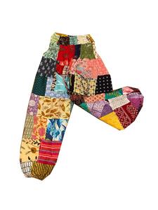 Pantalon Boho Patchwork Pantalon Sarouel avec Poches Toutes Saisons Vente en Gros Pantalon d'été pour Femmes et Hommes - Product Image 4