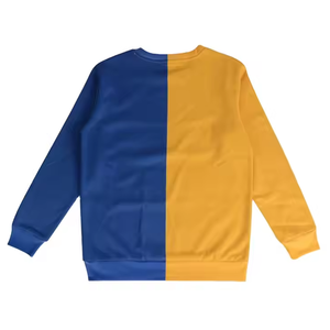 Sudadera con Capucha Personalizada para Hombre, Corte Regular, Diseño de Parches de Felpa, Multicolor, Manga Larga, Informal, 100% Algodón Orgánico - Product Image 3