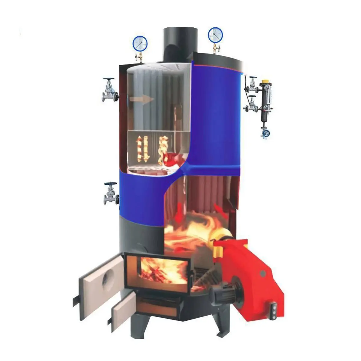 Quality Hot Water Boiler 80 KW Power Product Of Uzbekistan Boilers For Heating