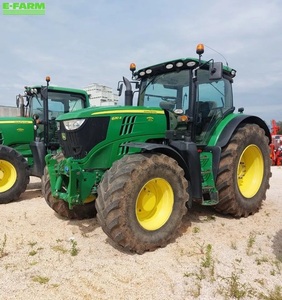 Tractor agrícola John Deere usado de 135HP, Tractor de maquinaria agrícola multipropósito, Tractor de 6110M - Product Image 2
