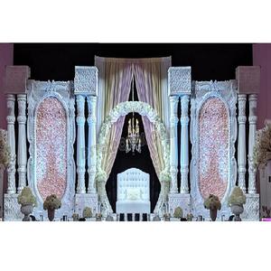 Fiesta DE BODA cristiana Evento FRP Configuración de escenario Elegante Recepción DE BODA Evento Escenario Decoración Calgary Recepción DE BODA Escenario de fiesta - Product Image 1