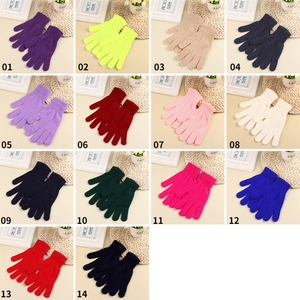 Gants acryliques d'hiver mode pour hommes Logo personnalisé Gants chauds tricotés épais et doux pour écran tactile - Product Image 4