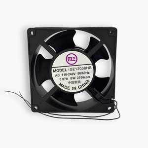 Juego de 2 Ventiladores Axiales de Alta Velocidad, Amplio Rango de Voltaje, Fuente de Alimentación Eléctrica de 12V, Rodamiento de Bolas, Montaje con Tornillos de Plástico - Envío Gratuito - Product Image 5