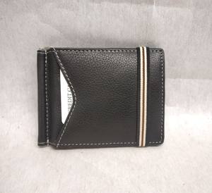 Portefeuille pour homme 2026 en cuir avec blocage RFID, minimaliste, simple, pince à billets, porte-cartes d'identité, vente en gros, exportateur en vrac, ouvert, Inde - Product Image 5