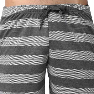 Buena calidad OEM diseño personalizado a rayas ropa de hombre de talla grande conjuntos de hombre 100% algodón poliéster verano hombres conjuntos gemelos para la venta - Product Image 5