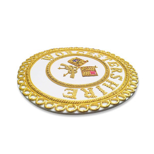 Uniforme de cérémonie, badge d'archipel royal, tablier de chapitre provincial, artisanat, membres, perles brodées, à coudre, épingle de sûreté, personnalisé - Product Image 2