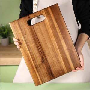 Tabla de Cortar de Madera Hecha a Mano con Nuevo Diseño del Fabricante, Bloque de Corte de Madera con Acabado Natural, Proveedor - Product Image 2